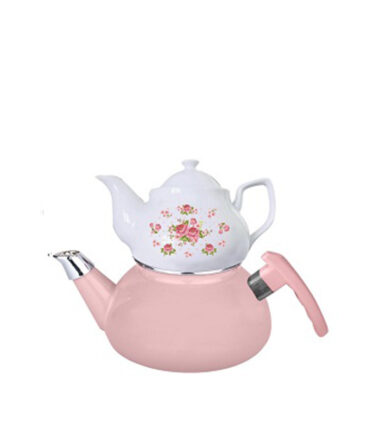 Blend Pink Rose Teapot Çaydanlık