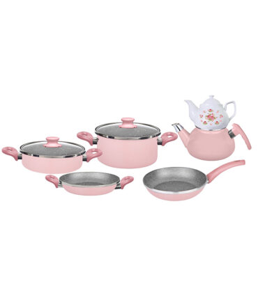 En Granit 8 Parça Pink Life Set